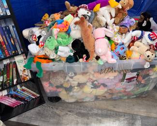Beanie Babies. Lots and lots of Beanie Babies.