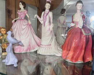 Royal Doulton porcelain figures