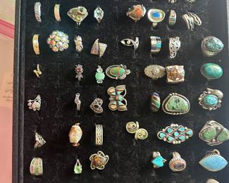 Sterling rings