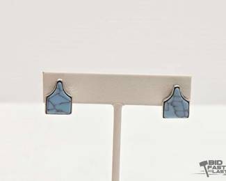 690 Ear Tag Earrings