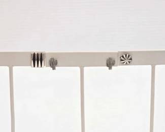 695 3 Pairs of Sterling Silver Stud Earrings, 19.19g