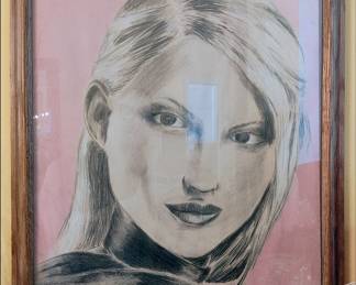 Framed Original Portrait