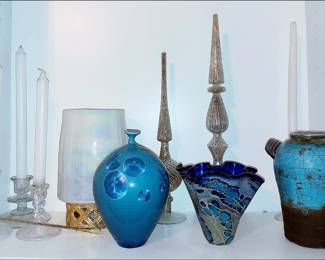 Art Glass and Pottery