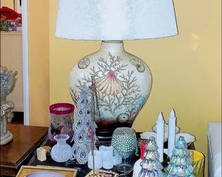 Coastal Lamp, Christmas Items