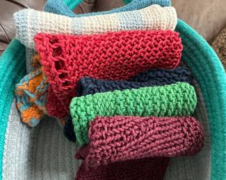 Crocheted Dish Rags