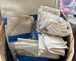 Linen napkins