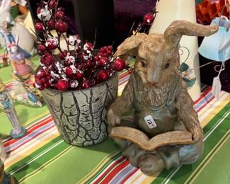 Bunny Reading Book