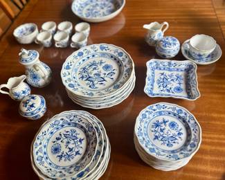 Meissen "Blue Onion" tableware