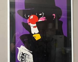 Cyrk Polish Circus Poster by Waldermar Swierzy