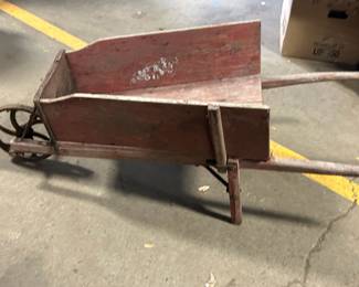 Vintage garden cart