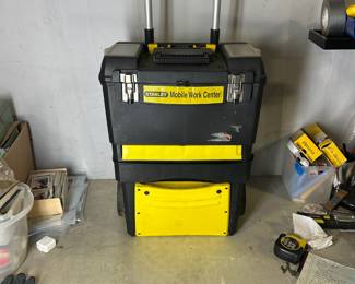 Stanley tool box and tools