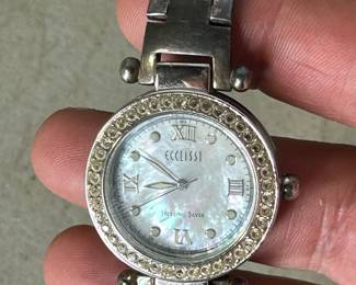 Ecciissi Sterling silver watch