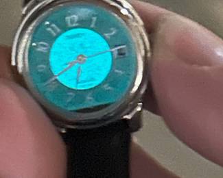 Glow face watch