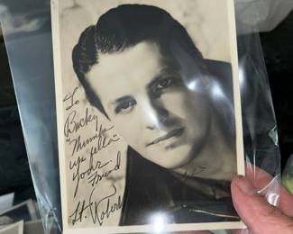 Famous Signed Photo
