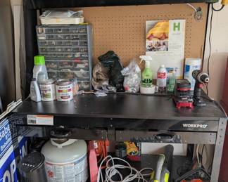 Tool bench and everything else pictured. All items sold separately.