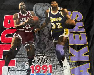 1991 Bulls/Lakers T Shirt