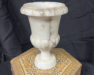 Marble vase.
