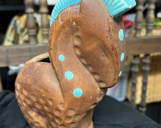 Ceramic horse