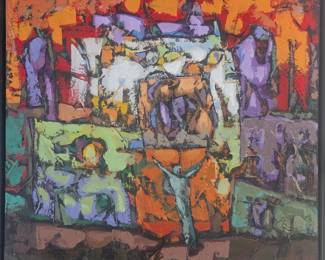 30 x 36 oil painting.