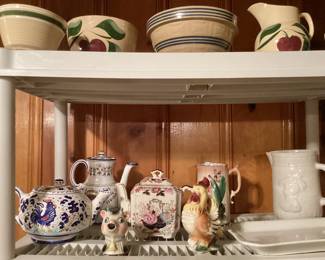 Watt pottery , Italian Teapots