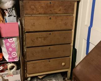 Vintage Oak Dresser needs restoration