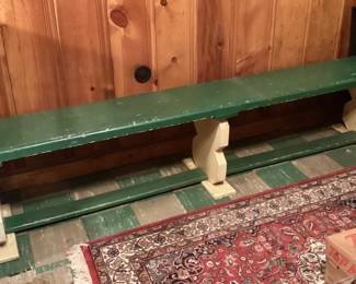 Pair of 40’s Benches 7”long