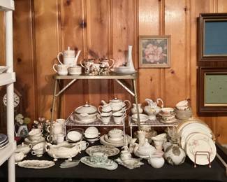 Lots of China including Franciscan Desert Rose