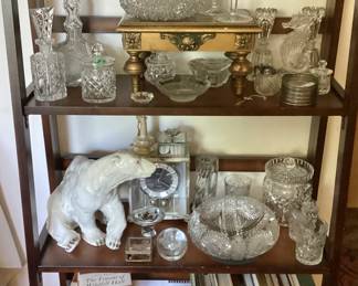 Waterford and other crystal