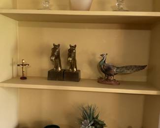 Horse bookends sold.