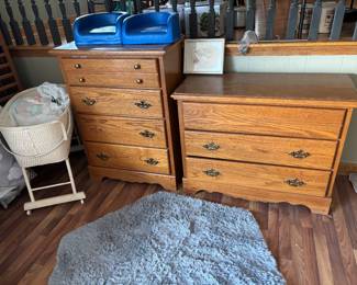 Small oak dressers