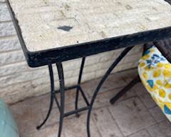 Outdoor plant stand wrought iron