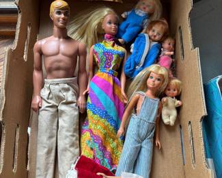 Vintage Barbies from the 60s