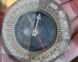 WWll wrist compass