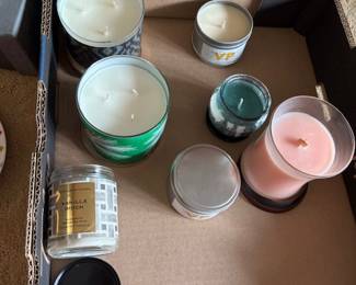 , unburned, candles, Bath & body Works and more
