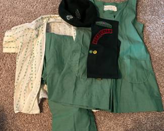 Vintage Girl Scout uniform