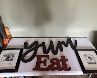 large kitchen wall art