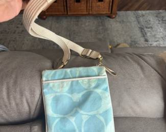 Several coach purses