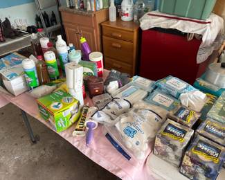 Cleaning supplies