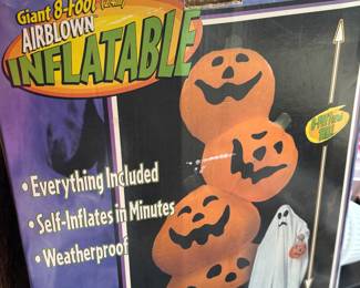 Large Halloween inflatable for lawn