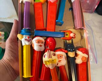 Vintage pez dispensers