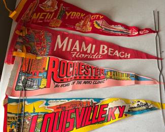 Vintage travel
Pennants