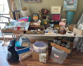 household goods, air mattress, home decor and more