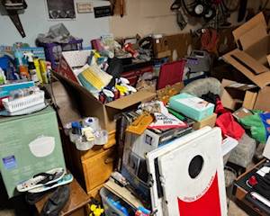 Garage items to go through