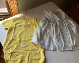 Vintage baby clothes