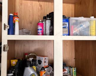 Garage chemicals
