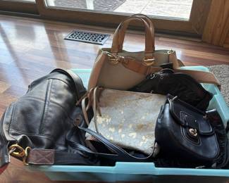 Coach purse, Calvin Klein