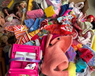 Vintage Barbie clothes