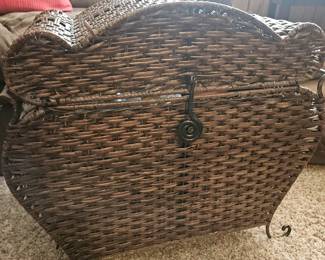 Large wicker basket