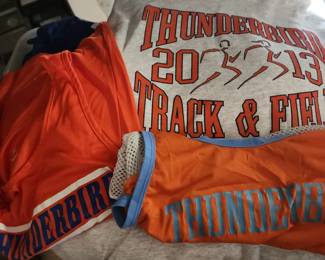 Thunderbird High School Track uniforms and more