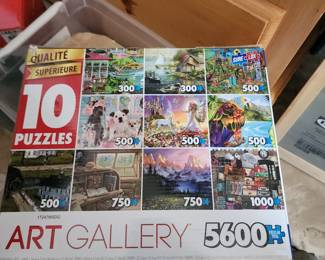 Sure-Lox Art with 5000 & Up Pieces Contemporary Puzzles